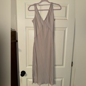 A New Day champagne midi dress